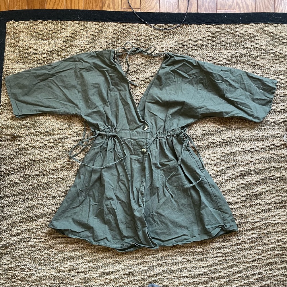 ASOS linen/cotton mini dress